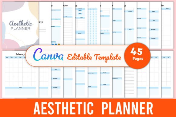 Aesthetic Planner Canva KDP Interior That Works for You