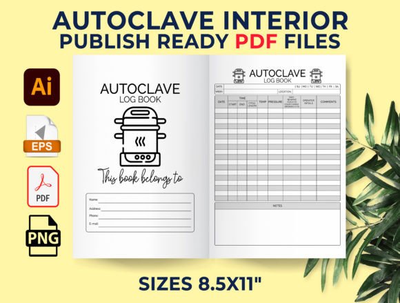 Autoclave Log Book: Simple Daily Sterilization Tracker