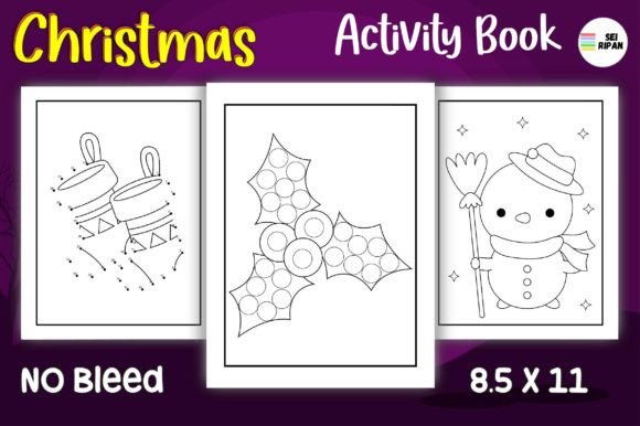 Christmas Activity Book for Kids - 01: Integrating Creative Printables into Your Workflow