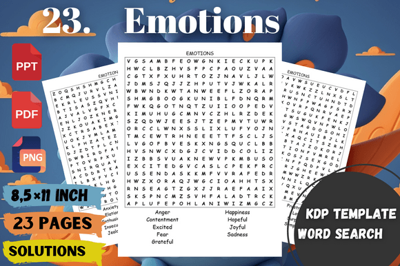 Finding Clarity Through Play: How a Feelings Emotion Word Search Puzzle Can Transform Daily Life