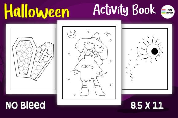 Halloween Activity Book for Kids 04: A Practical Look at the KDP Interior for Seasonal Creativity