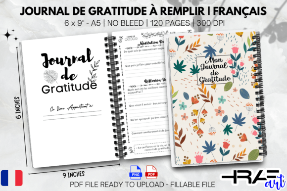 Journal De Gratitude à Remplir Français French : L’Outil Simple pour Cultiver le Bonheur Quotidien