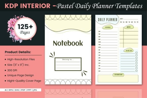 Pastel Daily Planner: A Soft Approach to Structured Days