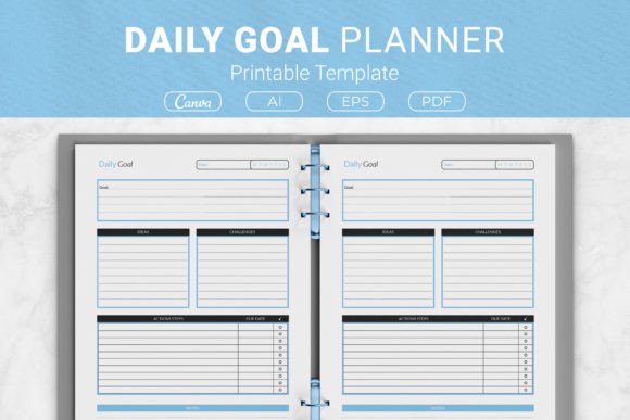Rethinking Daily Productivity with a Daily Goal Planner Printable Template