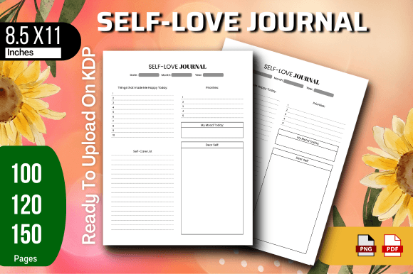 Self-Love Journal KDP: Your Ready-to-Upload Interior for Amazon