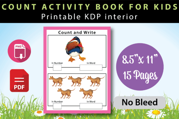 The Strategic Advantage of a Count Activity Book - KDP Interior for Publishing Entrepreneurs