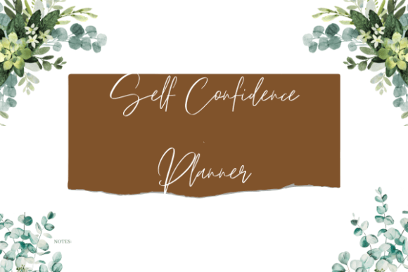 Transform Your Life with the Self-Confidence Planner I KDP