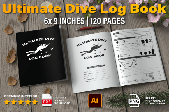 Understanding the Ultimate Dive Log Book KDP Interior